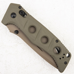 Нож Benchmade ADAMAS, BM275FE-2, CPM CruWear, G10 Olive - складной туристические ножи из стали Нож Benchmade ADAMAS, BM275FE-2, CPM CruWear, G10 Olive - складной туристические ножи из стали