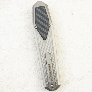 Нож Remette Swordfish Tanto, M390, Titanium Gray Handle, ZL101A1