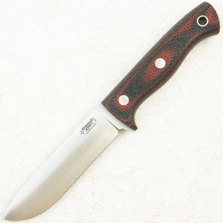 Нож Южный Крест Кедр, Elmax, Convex, Micarta Black/Red Handle, 225