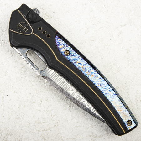 Нож WE Knife Exciton, Damasteel, Titanium/Flamed Titanium. LIMITED EDITION Нож WE Knife Exciton, Damasteel, Titanium/Flamed Titanium. LIMITED EDITION - купить в интернет-магазине Blademan