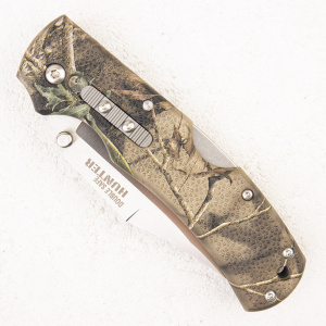 Нож Cold Steel Double Safe Hunter, 8Cr13MoV, GFN Camouflage - складной туристические ножи из стали Нож Cold Steel Double Safe Hunter, 8Cr13MoV, GFN Camouflage - складной туристические ножи из стали