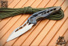 WE Knife Arrakis 906E, Bohler M390, Blue/Brown 6AL4V Titanium - купить в интернет-магазине Blademan