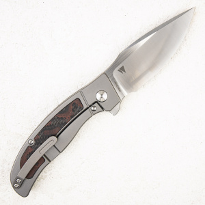 Нож QSP Legatus, M390, Titanium/Carbon+G10 Red - складной туристические ножи из стали Нож QSP Legatus, M390, Titanium/Carbon+G10 Red - складной туристические ножи из стали