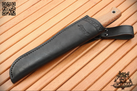 Нож Южный Крест - Модель X M, Микарта Светлая холст, D2 - купить в интернет-магазине Blademan