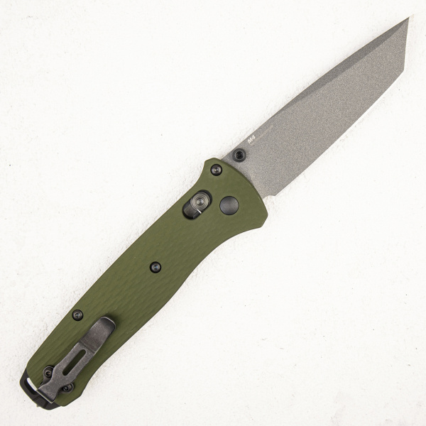 Нож Benchmade Bailout, CPM-M4 Tanto, 6061-T6 Aluminum Green, 537GY-1