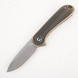 Нож CIVIVI MINI Elementum, 14C28N, Brass, C18062Q-1 Нож CIVIVI MINI Elementum, 14C28N, Brass, C18062Q-1