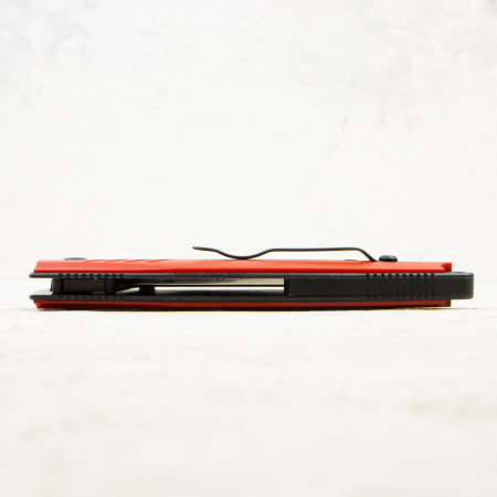 Mr.Blade Shot, D2, Black Stonewash, G10 Red