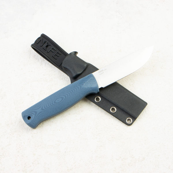 Нож OWL Hoot F, N690 Cryo, G10 Navy Blue, Kydex