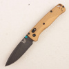 Нож Benchmade Bugout, M390, Burnt Brass Aluminum Handle, 535BK-07