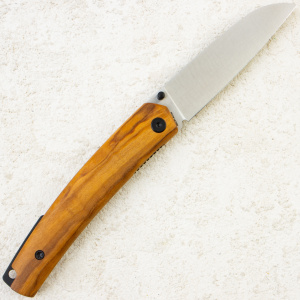 Нож Petrified Fish Patte V2, Satin, 14C28N, Olive Wood Handle, PF719OWOS Нож Petrified Fish Patte V2, Satin, 14C28N, Olive Wood Handle, PF719OWOS