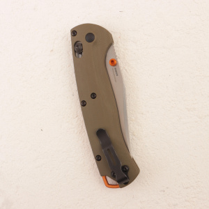 Нож Benchmade Taggedout, S45VN, OD Green G10 Handle, 15536