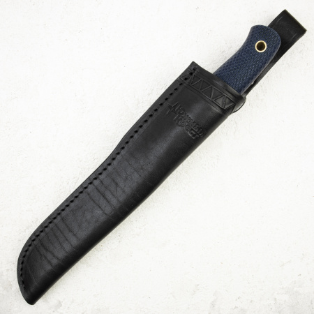 Нож Южный Крест Рыбацкий L, N690, Микарта Синяя - купить в интернет-магазине Blademan