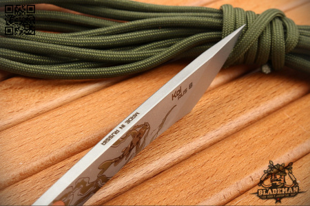 N.C. Custom Koi Bead Blasted, AUS 8, Gray Kydex - купить в интернет-магазине Blademan