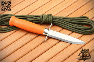 Нож Morakniv Scout 39 Safe Orange, нержавеющая сталь - купить в интернет-магазине Blademan