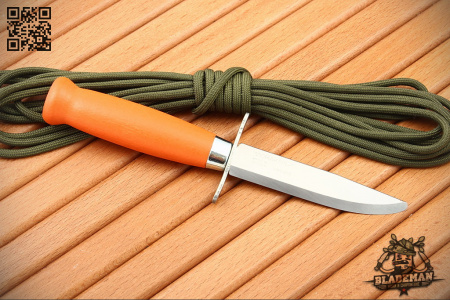 Нож Morakniv Scout 39 Safe Orange, нержавеющая сталь - купить в интернет-магазине Blademan