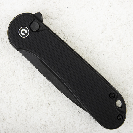 Нож CIVIVI Elementum 2 Button Lock, Nitro-V Black, G10 Black, C18062P-1 - купить в интернет-магазине Blademan