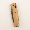 Нож Benchmade Bugout, M390, Burnt Brass Aluminum Handle, 535BK-07