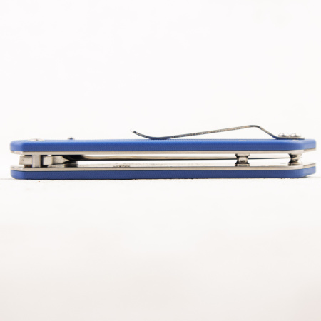 Нож QSP Parrot V2, D2, G10 Blue, QS102-D