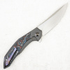 Нож WE Knife Merata, CPM 20CV, Titanium/ Nebula Fat Carbon Fiber. LIMITED EDITION Нож WE Knife Merata, CPM 20CV, Titanium/ Nebula Fat Carbon Fiber. LIMITED EDITION - купить в интернет-магазине Blademan