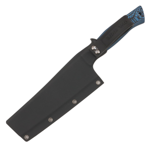 Нож OWL S160 F Мини-Шеф, N690 Black/Blue Cryo, G10, Kydex