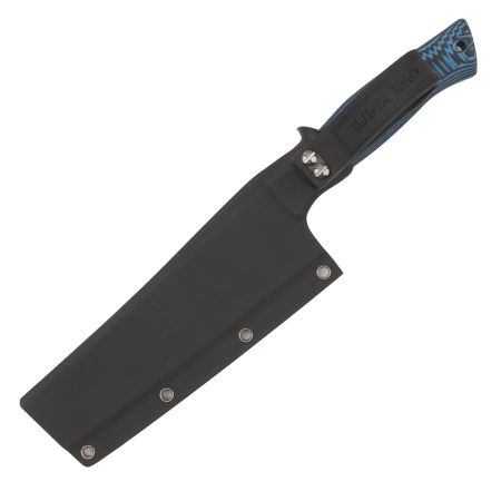 Нож OWL S160 F Мини-Шеф, N690 Black/Blue Cryo, G10, Kydex