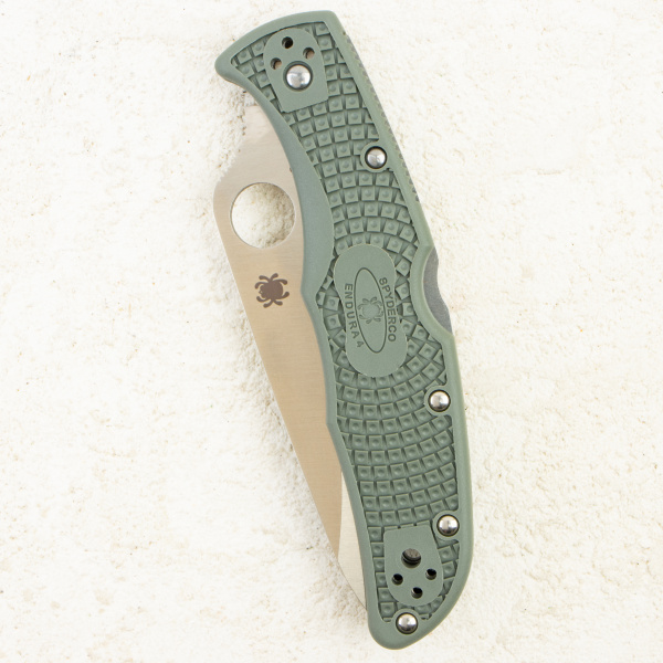 Нож Spyderco Endura 4, VG-10, FRN Foliage Green, C10PSFG