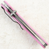 Нож Ontario RAT-2, Satin, AUS-8, Nylon Pink Handle, 8862