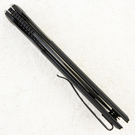 Нож SENCUT GlideStrike Thumb Hole Knife Black Coarse G10, S23018-1 Нож SENCUT GlideStrike Thumb Hole Knife Black Coarse G10, S23018-1 - купить в интернет-магазине Blademan