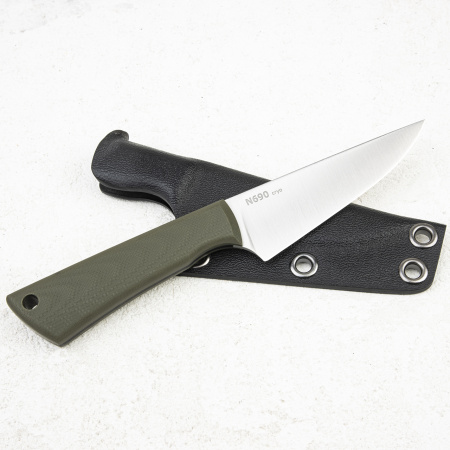 Нож OWL Pocket F, N690, G10 Olive, Kydex - купить в интернет-магазине Blademan