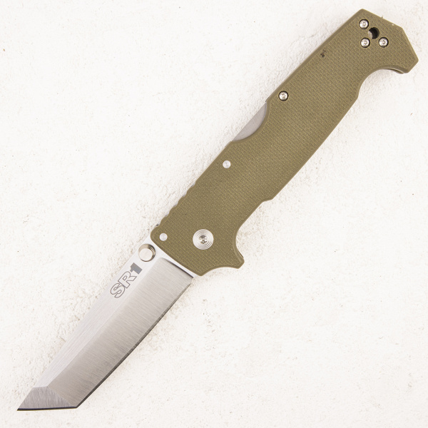 Нож Cold Steel SR1 Tanto, S35VN, G10 OD Green, CS62LA