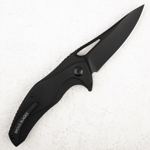 Нож Brous Blades Exo, D2 Blackout, Titanium Black, BRB92 Нож Brous Blades Exo, D2 Blackout, Titanium Black, BRB92