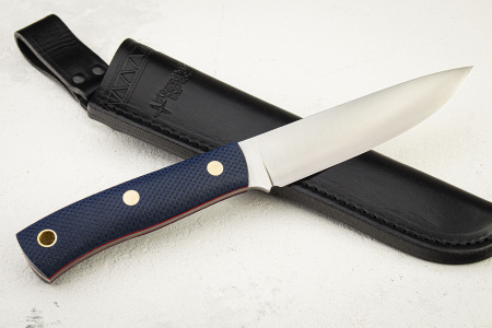 Нож Южный Крест ТКК, Конвекс, N690, Микарта Синяя - купить в интернет-магазине Blademan