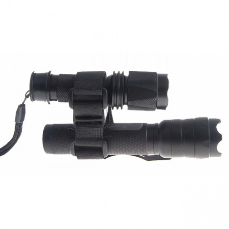 Крепление для фонарей параллельное на липучках - купить в интернет-магазине Blademan