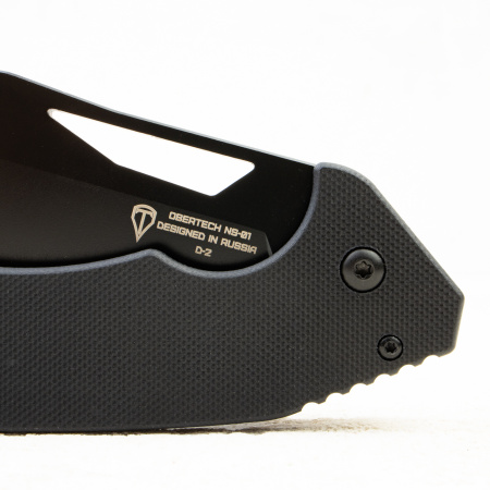 Нож Обертех NS-01, D2, G-10 Black Нож Обертех NS-01, D2, G-10 Black