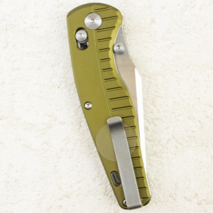 Нож QSP Dolphin, Stonewash-Satin, 14C28N, Aluminum Green Handle, QS165-B1 Нож QSP Dolphin, Stonewash-Satin, 14C28N, Aluminum Green Handle, QS165-B1