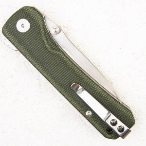 Нож QSP Hawk, 14C28N, Micarta Green - складной туристические ножи из стали Нож QSP Hawk, 14C28N, Micarta Green - складной туристические ножи из стали