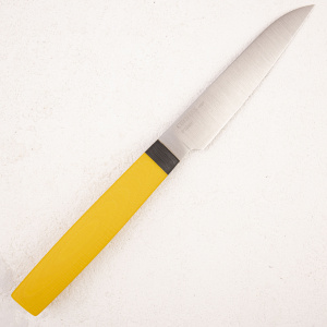 Нож овощной OWL P100 F, Cromax, G10 Yellow