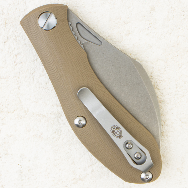 Нож Brutalica Tsarap Folder Tan, D2, G10