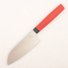 Нож мини Сантоку OWL SA110, N690 Cryo, G10 Red Handle