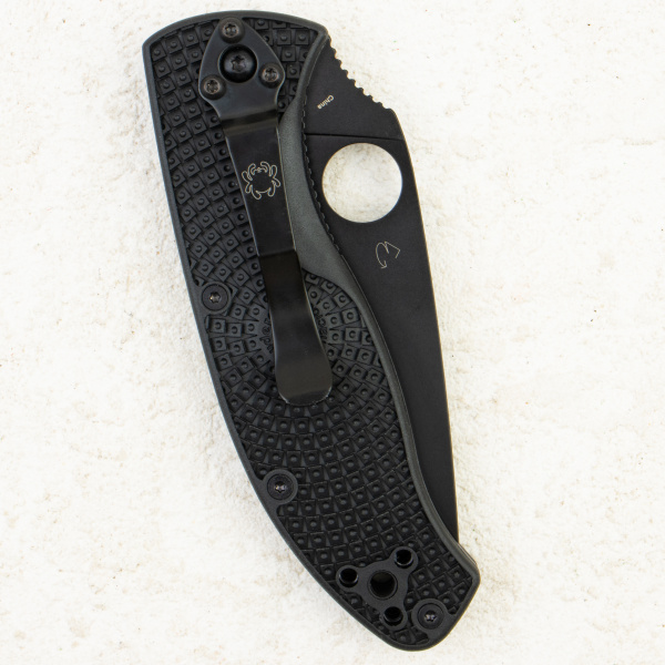 Нож Spyderco Tenacious, 8Cr13MoV, FRN Black,Нож Spyderco Tenacious, 8Cr13MoV, FRN Black, C122PBBK C122PBBK
