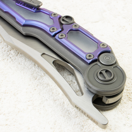 Нож NOC Knives MT-32, M390, Titanium Blue Handle, MT-3208 Нож NOC Knives MT-32, M390, Titanium Blue Handle, MT-3208