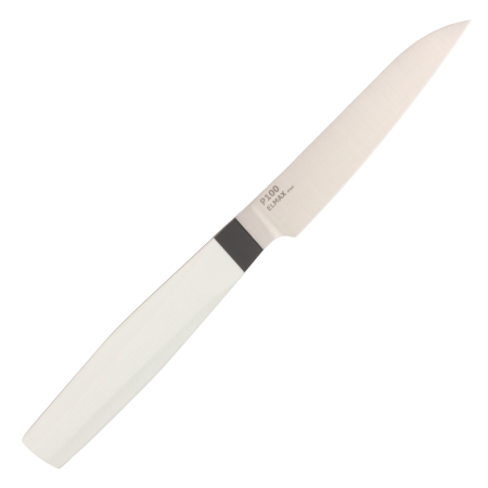 Нож овощной OWL P100 F, Elmax Cryo, G10 White Handle