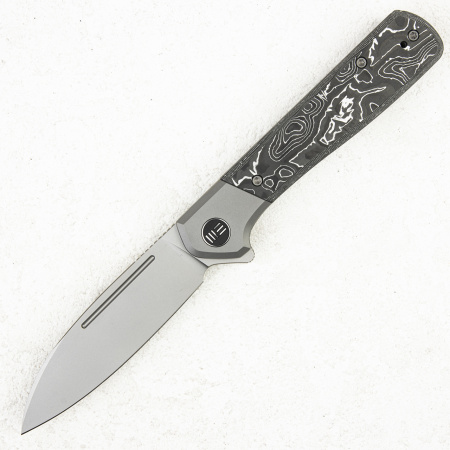 Нож WE Knife Soothsayer, 20CV, Titanium/Aluminum Foil with Carbon