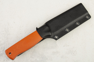 Нож OWL Hoot F, M390 Cryo, G10 Orange, Kydex - купить в интернет-магазине Blademan