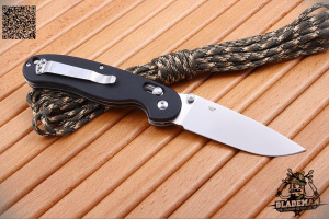 Нож Ganzo G727M, черный - складной туристические ножи из стали