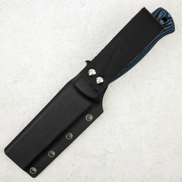 Нож OWL Hoot F, Elmax Cryo, G10 Black/Blue, Kydex Classic - купить в интернет-магазине Blademan