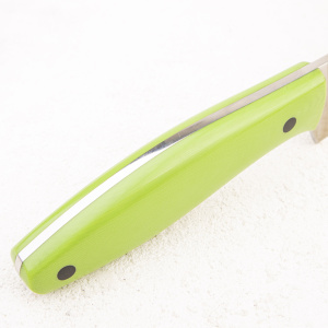 Нож Apus Knives Santoku, N690, G10 Green, Kydex Black