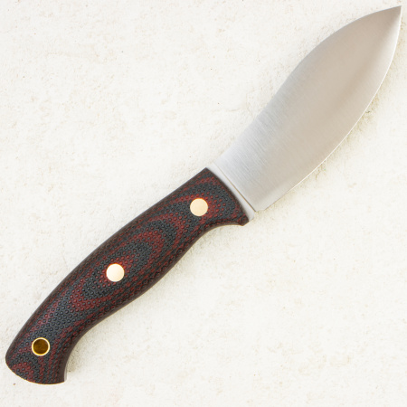 Нож Южный Крест Нессмук Норд Хантер, VG10, Конвекс, Микарта Красно-Черная, Насечка