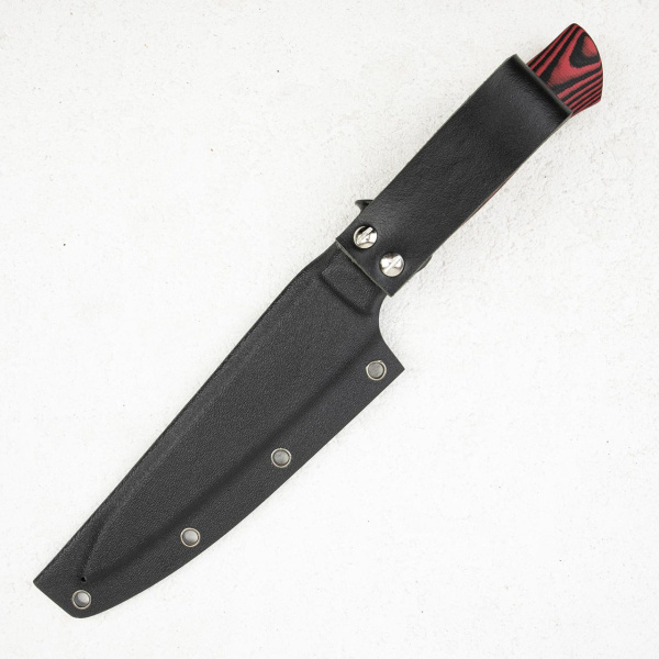 Нож универсальный OWL S130 F, N690 Cryo, G10 Black/Red, Kydex Classic