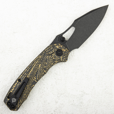 Нож QSP Hornbill, S35VN Black, Golden Carbon Fiber Нож QSP Hornbill, S35VN Black, Golden Carbon Fiber - купить в интернет-магазине Blademan